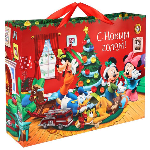 Пакет ламинат горизонтальный С Новым годом!, 40 ? 31 ? 11.5 см