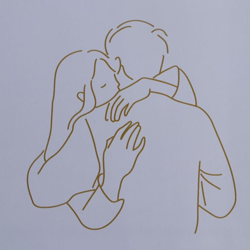 Цена за 10 шт. Плёнка двухсторонняя Love you, сиреневый, 56 56 см - Дарите счастье фото 6