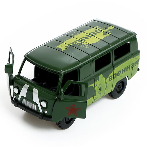 Машина инерционная УАЗ-3962. Армия - Автоград фото 4