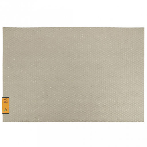 Коврик придверный "Соты" 90х120х0,5см, ПВХ, грязезащитный, с рисунком "Витраж" желтый/зеленый, "BrizGard" (Россия)