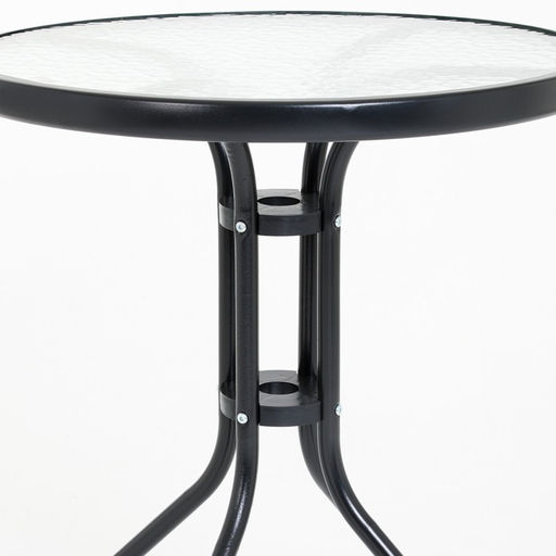 Набор садовой мебели, 2 кресла, стол, пластик, металл, мокко - Simaland фото 4