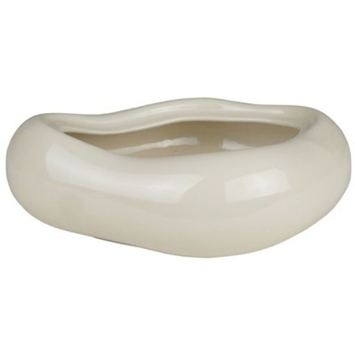 Горшок Кактусник Волна 22*18 h7см бежевый (уп.10)