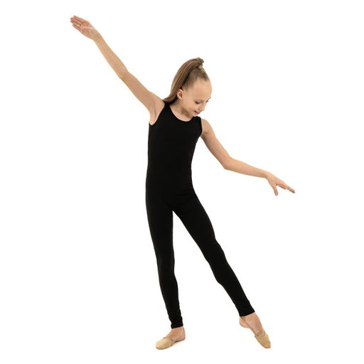 Комбинезон гимнастический Grace Dance, р. 30, цвет чёрный  фото 4
