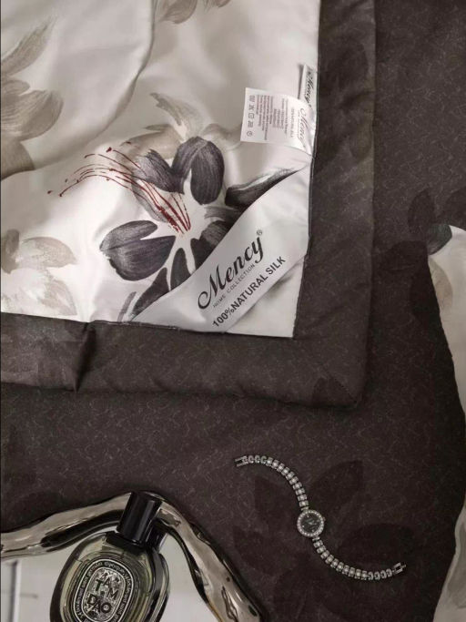 Одеяло MENCY Двухстороннее с простыней на резинке и наволочками ODMENDR008  фото 4