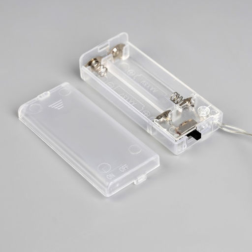 Гирлянда Нить 2 м с насадками Розовый фонарик, IP20, прозрачная нить, 10 LED, от батареек АА?2, свечение тёплое белое - Luazon lighting фото 7