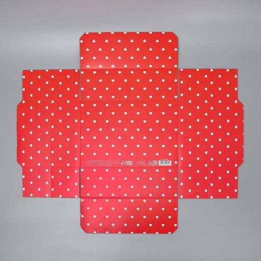 Коробка подарочная складная, упаковка, «Люблю тебя», 30×20×9 см