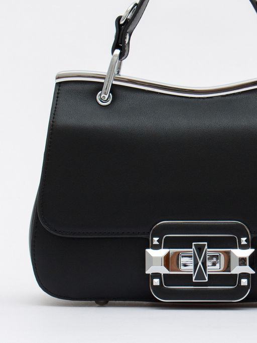 Сумка 6061Q black Polina&Eiterou