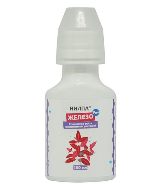 Стимулятор роста аквариумных растений НИЛПА "Железо" 100мл 651758АМ