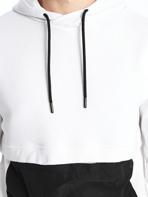 Uzun Kollu Erkek Hoodie