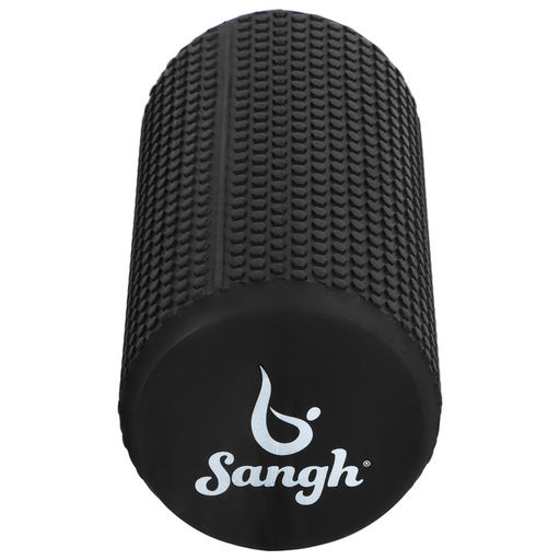 Ролик массажный Sangh, 30×15 см, цвет чёрный