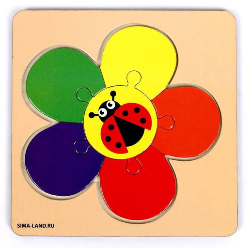 Пазл Цветочек - Лесная мастерская фото 6