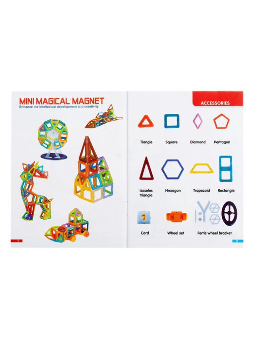 Конструктор магнитный «Мини магический магнит», 32 детали