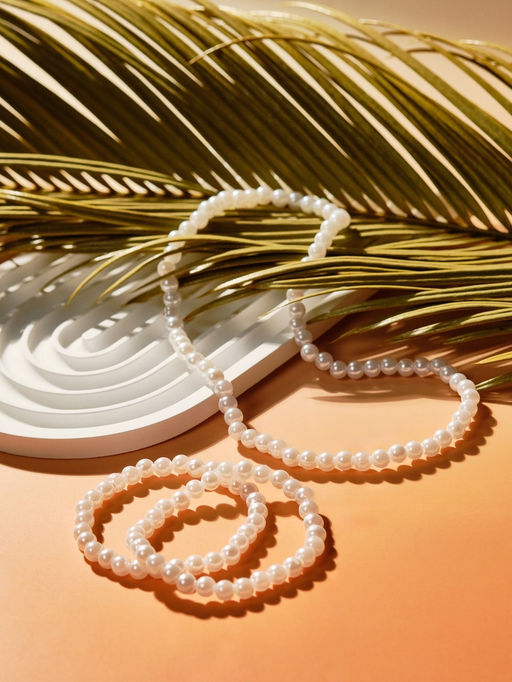 Цена за 2 шт. Набор детский «Выбражулька» 3 предмета: бусы, 2 браслета, d=6 см бусинки