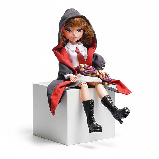 Модная кукла Glam Core, Лекси школьная форма 25 см