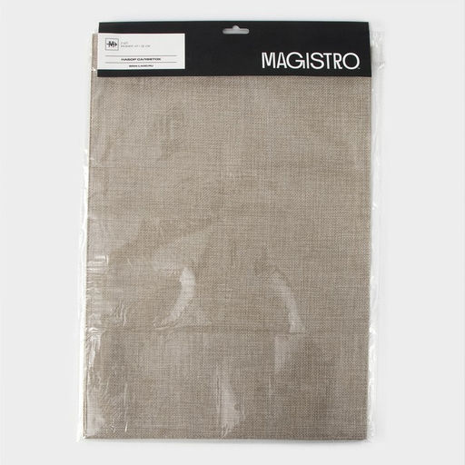 Салфетки сервировочные на стол Magistro, 2 шт., хлопок, 47×32 см, бежевые