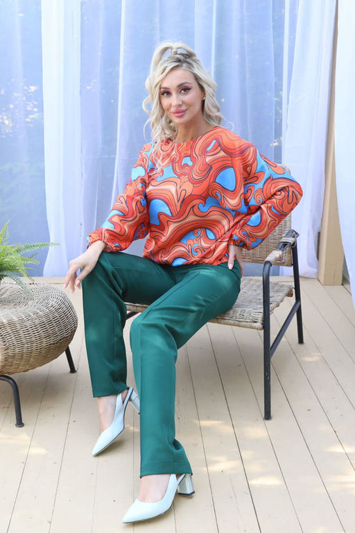 Блуза М5-5083/4 - Wisell фото 7