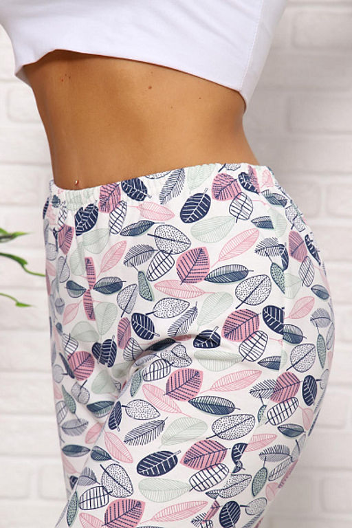 Брюки футер с начёсом (01029) - Плиона фото 32