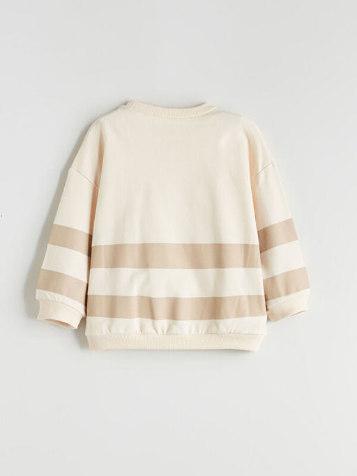 Bisiklet Yaka Erkek Bebek Sweatshirt