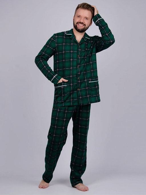 Пижама, домашний костюм ДК-147-грин - Ihomelux фото 4