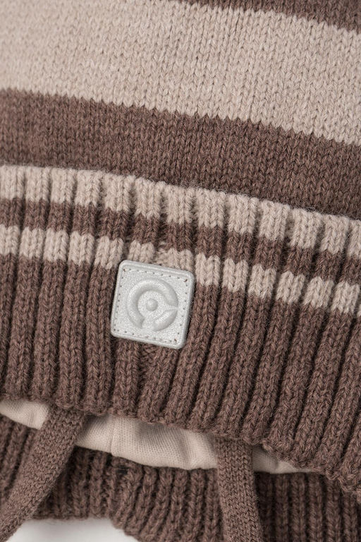 КВ 20307/ш/темно-бежевый шапка для мал