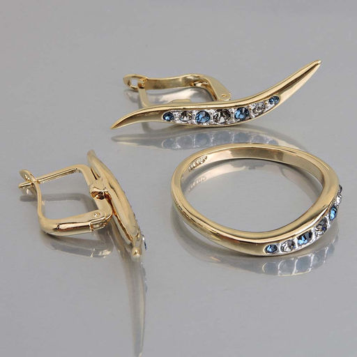 Кольцо/Серьги арт. XG22 0306-1 (id 221809) - Rada фото 2