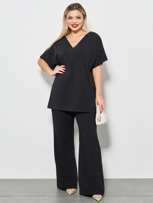 Костюм 0001-7а чёрный - Aquarell фото 7