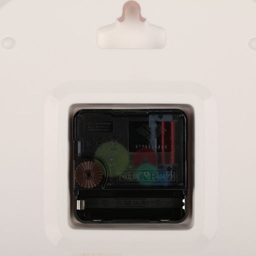 Часы настенные классические, бесшумные, плавный ход, d=39.5 см, белые, от батарейки 1×АА