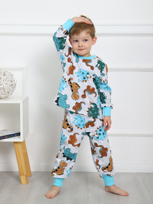 ПЖ037 Пижама Динозаврики - Милаша фото 2