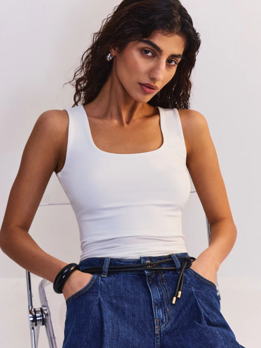 Базовый топ LUCKY0726-1 / Zarina  фото 8