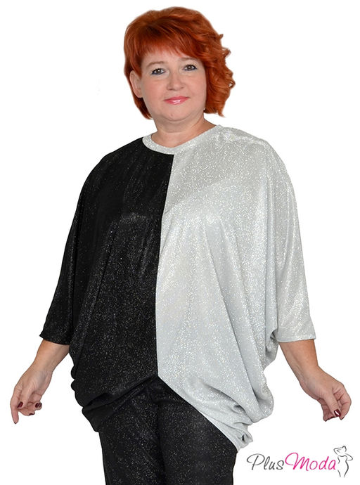 Туника Модель №1377 размеры 44-84 - Plusmoda фото 2
