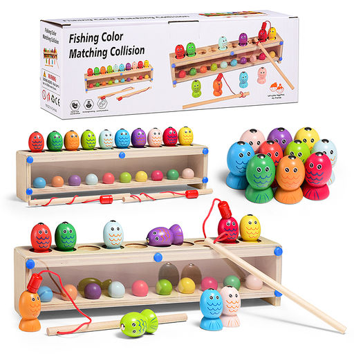 Игра развивающая "Цветная рыбалка"