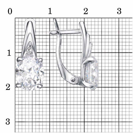 СЕРЬГИ 33815112Пл - Красная пресня фото 3