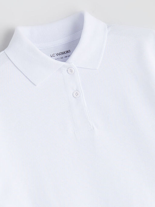 Polo Yaka Basic K?z ?ocuk Ti??rt