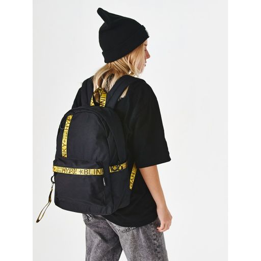 Рюкзак BL-A9055/9 чёрный с желтым - Blinky фото 2