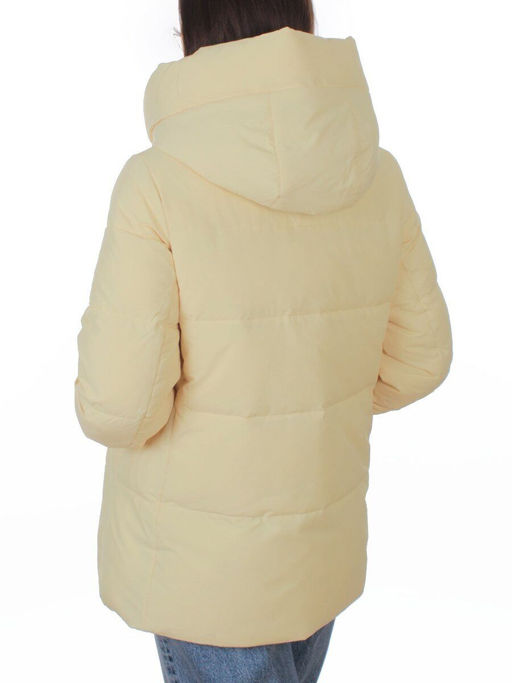M-M07 YELLOW Куртка зимняя женская (150 гр. холлофайбер) - Fashion фото 6
