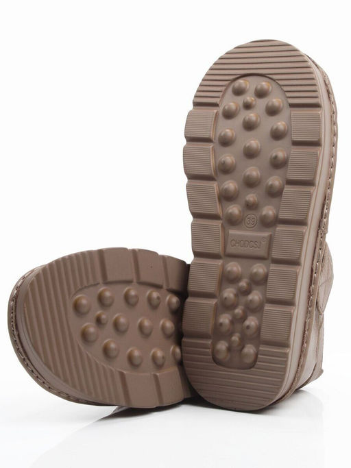06-2193-5 DK. BEIGE Туфли женские (натуральная кожа)