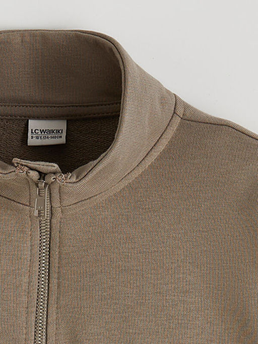 Dik Yaka Erkek ?ocuk Sweatshirt