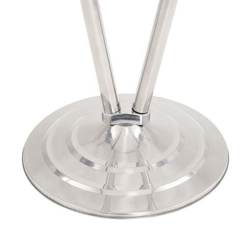 Цена за 2 шт. Флагшток напольный двойной 2 м, выдвижной, платформа d-30 см - Simaland фото 4