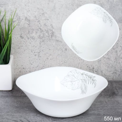 Тарелка суповая квадратная 550 мл 152 мм тарелка глубокая / FSW-65XN (7463) /уп 6/60/ 742643