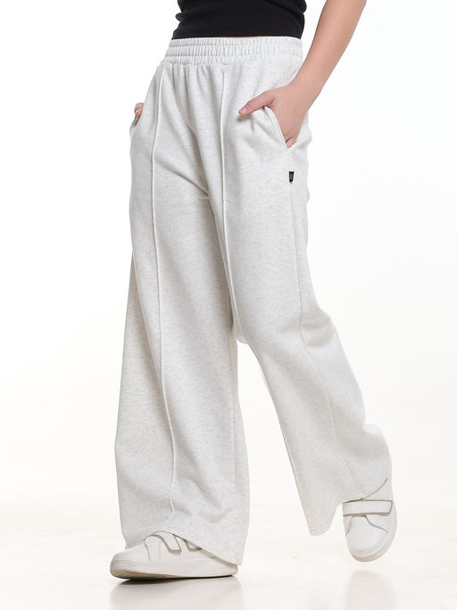 Брюки со стрелками для девочки подросткам 22-2009 темно-серый меланж - Mini maxi фото 20