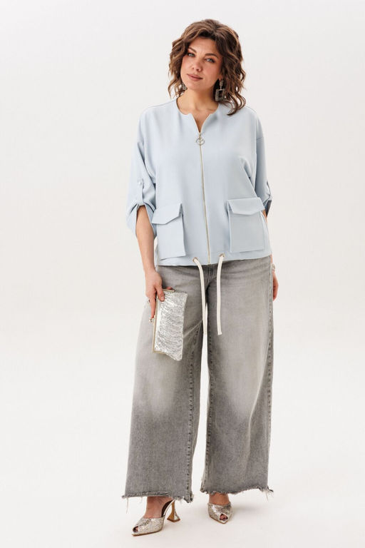 Жакет ANELLI 1788 небесное сияние  фото 5