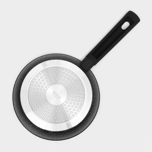 Сковорода Доляна Первый дом, d=20 см, антипригарное покрытие, индукция, алюминий, чёрная фото 7