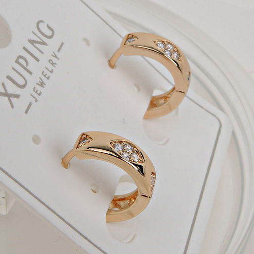 XUPING Серьги с замком кольцо арт. 18 1410 (id 281774) - Rada фото 2