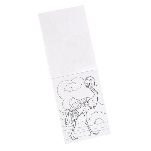 Комплект раскрасок 100 листов «Удивительный зоопарк»