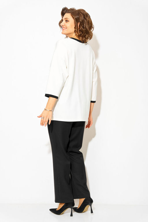 Костюм Liliana 1495БрПн бело-черный фото 7