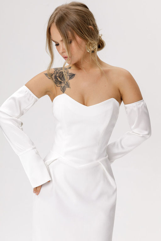 Платье Pirs 5691 белый