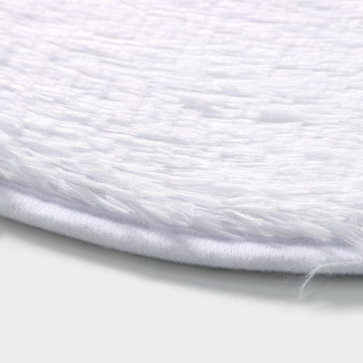 Коврик Доляна Пушистик, 38?59 см, белый  фото 7