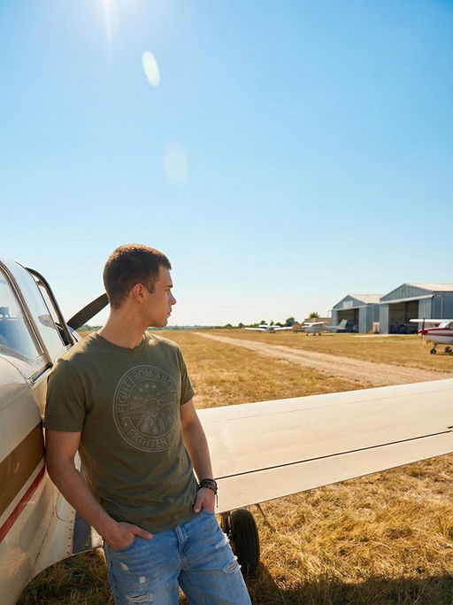 Футболка мужская арт. 02285/Pilot - F5 фото 3