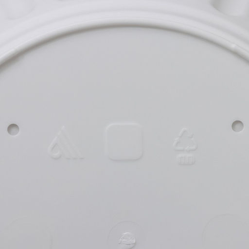 Горшок для цветов с поддоном «Лозанна», 40 л, пластиковый, белый