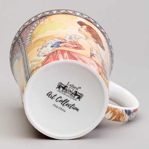 КРУЖКА LEFARD ВРЕМЕНА ГОДА (А. МУХА) 420 МЛ  фото 9